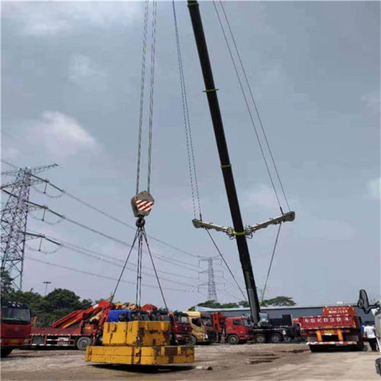 中兴镇风电设备吊装